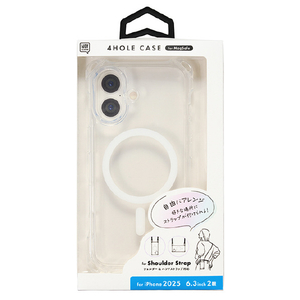 サンクレスト iPhone17用4ホールケース クリア I39FIJS04-イメージ2