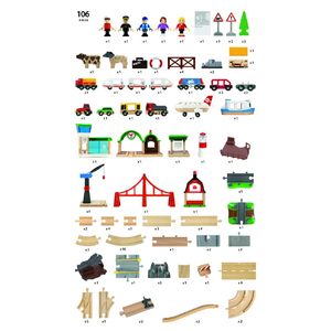 ラベンスバーガージャパン BRIO 33766 ワールドデラックスセット ﾌﾞﾘｵﾜ-ﾙﾄﾞﾃﾞﾗﾂｸｽｾﾂﾄ-イメージ2