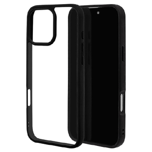 ラスタバナナ iPhone 16 Pro Max用RHINOXハイブリッドケース TPU×アクリル ブラック×クリア 8282IP467PHABK-イメージ1