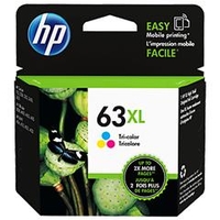 ＨＰ HP 63XL純正インクカートリッジ (大容量) 3色 F6U63AA