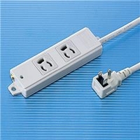 サンワサプライ 工事物件タップ（3P・2個口・1m） TAPK2L1