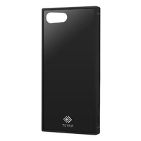 レイアウト Xperia Ace用耐衝撃ガラス TETRA ブラック RT-RXPAT2B/B