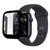 ラスタバナナ Apple Watch Series 6/5/4/SE(第2世代)/SE(44mm)用ガラス+PC一体型ケース ブラック GHB3746AW44-イメージ1