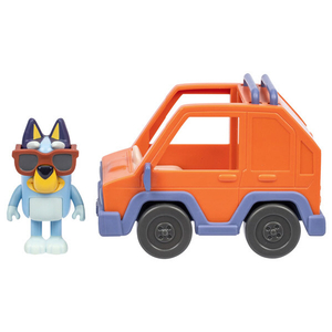 タカラトミー ブルーイ ブルーイフィギュア&ミニビークルセット サングラスのブルーイ ﾌﾞﾙ-ｲﾌｲｷﾞﾕｱﾐﾆVCｻﾝｸﾞﾗｽ-イメージ4