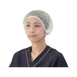 竹虎 サージキャップ ジャバラタイプ ホワイト 100枚入 0 76185 FC539VD-3847574-イメージ1