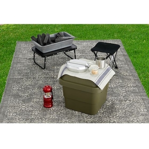 トラスコ中山 トランクカーゴ 30L OD色 400390370オリーブドラブ(OD)30 FC244GP-4408471-イメージ6