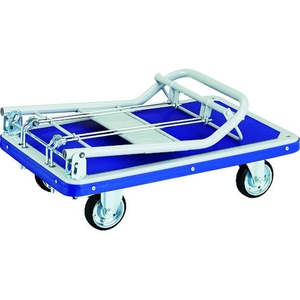 トラスコ中山 プレス製台車ドンキーカートハンド式ブレーキタイプ740×480 FC886HH-4144970-イメージ2