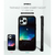 Dparks iPhone 12 mini用TWINKLE COVER ホシを数える夜 ピンク DS19766I12-イメージ2