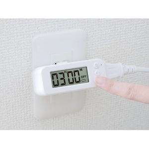 ＧＤＴ ON/OFFコンセントタイマー SOS4601BWH-イメージ3