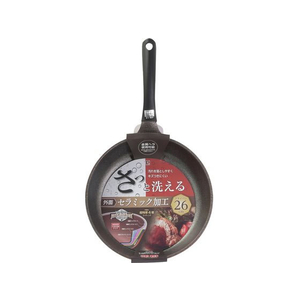 パール金属 さっと洗えるメガストーン IH対応フライパン 26cm FC792SJ-HB-6680-イメージ2