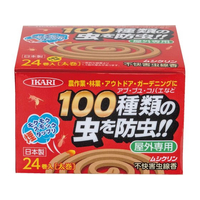イカリ消毒 ムシクリン 不快害虫線香 24巻 FC469SM