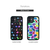 Dparks iPhone 12 mini用TWINKLE COVER ザウルスパターン DS19767I12-イメージ12