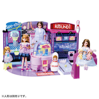 タカラトミー 【特典付き】リカちゃん にぎやかイルミクレーンみんなでいこうよラウンドワン ﾘｶﾁﾔﾝﾆｷﾞﾔｶｲﾙﾐｸﾚ-ﾝﾗｳﾝﾄﾞﾜﾝ