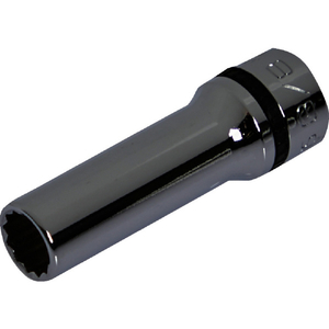 KTC ９．５ｓｑ．ディープソケット（十二角）　対辺寸法３／８ｉｎｃｈ　全長５５ｍｍ NB3L-38W-イメージ1