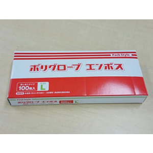 パックスタイル ポリ手袋 半透明 箱入 L 100枚 FC976SG-00437323-イメージ2