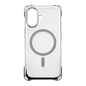 サンクレスト iPhone17用4ホールケース メタリックシルバー I39FIJS05-イメージ1