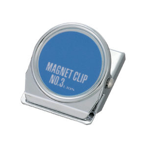 ライオン事務器 マグネットクリップ 小 ブルー 1個 F815249-87322-イメージ1