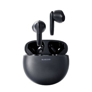 エレコム 完全ワイヤレスBluetoothヘッドフォン ブラック LBT-TWS17BK-イメージ8