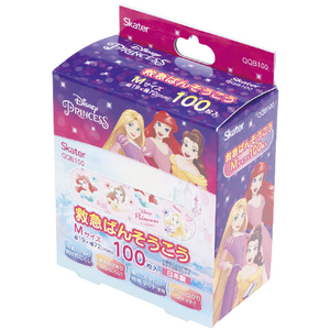 スケーター 救急ばんそうこう(M)100枚 プリンセス QQB100ﾌﾟﾘﾝｾｽ-イメージ3