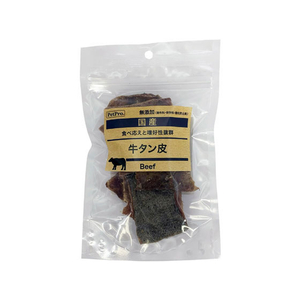 ペットプロジャパン 国産おやつ 無添加牛タン皮40g FCB4095-イメージ1