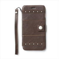 ZENUS iPhone 6 Plus用Bohemian M Diary ブラウン Z4768I6P