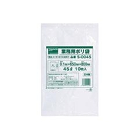 トラスコ中山 TRUSCO　業務用ポリ袋0．1×20L　10枚入 S-0020