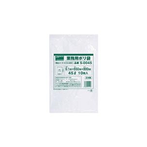 トラスコ中山 TRUSCO　業務用ポリ袋0．1×20L　10枚入 S-0020-イメージ1