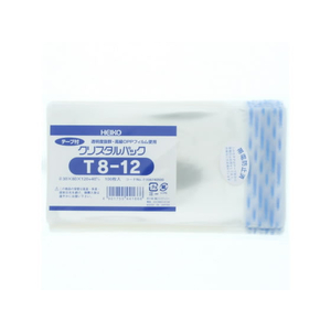 シモジマ F819294-6740500 クリスタルパック 120×80mm 100枚 T8-12