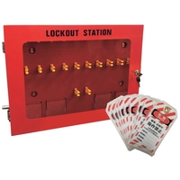 セーフラン/ロックアウトステーション管理ボックス 吊タグ 操作禁止 FC510ZG-3349360