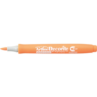 シヤチハタ デコライト 筆 パステルオレンジ FC75998-EDF-F-POR