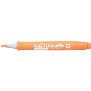 シヤチハタ デコライト 筆 パステルオレンジ FC75998-EDF-F-POR-イメージ1