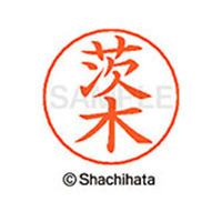 シヤチハタ ネームペン用ネーム シルバー 既製 茨木 FC46112-X-GPS-0341