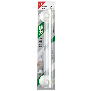 レック レバー式吸盤タイプ タオル掛け40 4kg ホワイト FC822PY-B00550-イメージ2