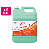 ライオン レオナイスボディソープ4.5L ×3本 F050441