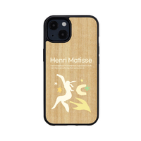 Man & Wood iPhone 13用天然木ケース HENRI MATISSE  1 I21769I13