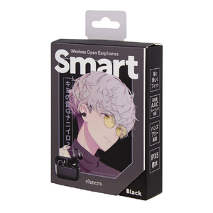cheero フルワイヤレスイヤホン Wireless Open Earphones Smart ブラック CHE-645-BK-イメージ8