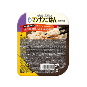 大塚食品 もち麦と玄米 マンナンごはん 150g FCT7203-イメージ1