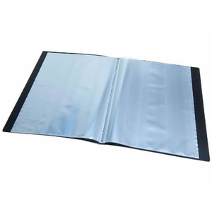 Forestway クリヤーブック エコノミー A4 20ポケット 黒 40冊 FC983NT-FRW-210478-イメージ2