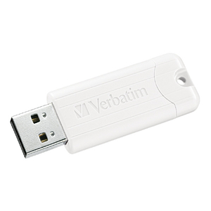 Verbatim USB3．2対応抗菌USBメモリー(64GB)スライド式 ホワイト USBSPS64GWVE-イメージ1