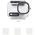 DJI Osmo Action 6 Waterproof Case OA6J12-イメージ1