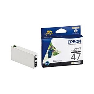 エプソン インクカートリッジ ブラック ブラック ICBK47-イメージ1