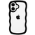 COCO　CASE iPhone 17用パステルなくねくねケース ブラック 1794-17-BLACK-イメージ1