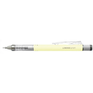 トンボ鉛筆 シャープペンシル モノグラフ 0.5 クリームイエロー FC736MV-DPA-136B-イメージ2