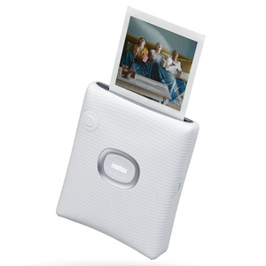 富士フイルム チェキプリンター SQUARELink アッシュホワイト INSSQLINKWHITE-イメージ5