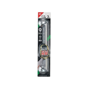 レック レバー式ジェル吸盤タイプ タオル掛け 3kg 伸縮50 FC823PY-B00560-イメージ1