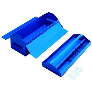 トラスコ中山 ジャンボ工具箱 720×280×326 ブルー FC555DW-4820355-イメージ2
