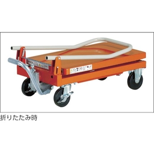 トラスコ中山 HLF-120用ハードゴムキャスター Φ100 固定 FC563GJ-2782626-イメージ6