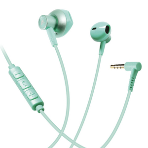 AXES リモコンマイク付き有線イヤフォン Reiz グルーン AHS78GN AXES リモコンマイク付き有線イヤフォン Reiz グルーン AHS78GN