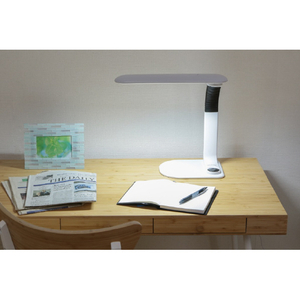 アイリスオーヤマ デスクライト e angle select ホワイト LDL-701E6W-イメージ4