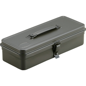 トラスコ トランク型工具箱　３３３Ｘ１３７Ｘ９６．５　ＯＤ色 T-320-OD-イメージ1